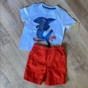 🩳 Kei Toddler Orange shorts